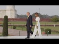 President Trump visits Taj Mahal with First Lady Melania Trump