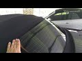 How to fix a convertible top on AUDI - TT or any car's soft top!!!