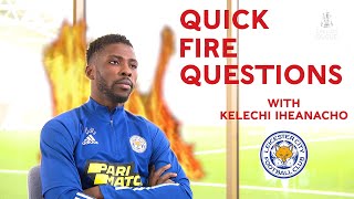 Quick-Fire Questions with Leicester City's Kelechi Iheanacho | Emirates FA Cup 2020-21
