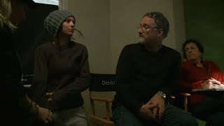 The Girl with the Dragon Tattoo (Rooney Mara / behind the scenes)