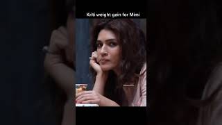 Kriti sanon new movie Mimi behind the scene chemistry.How she gained weight for Mimi.