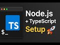 Set Up Node.js + TypeScript Project Step-by-Step (2025 Tutorial)