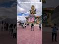 Maitreya Buddha statue Diskit Nubra valley. #ladakhbiketrip #explore #shorts #shortsvideo #viral