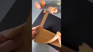 diy paper basket || diy craft || step by step tutorial #shorts #papercraft #flowerbasket
