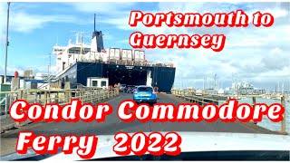 Portsmouth England to Guernsey on Condor Commodore clipper #condorferry #malaysianineurope  #2022