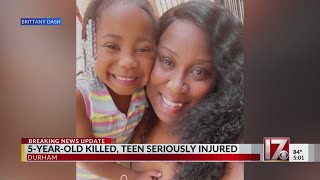 5 year old killed, teen seriously injured