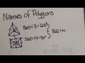 how to find the central angle of a polygon