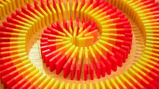 10 Minutes of DOMINOES FALLING! (Oddly Satisfying ASMR Compilation)