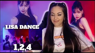 LILI's FILM #1,2, & 4 - LISA Dance Performance | REACTION! She ate this up!