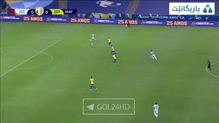 Final Copa America 2021 Argentine vs Brazil / First Goal Di Maria