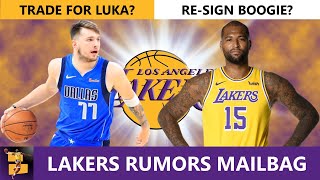 Lakers Rumors Mailbag: Sign DeMarcus Cousins? Luka Doncic Trade? Anthony Davis Contract Extension?