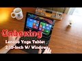 Lenovo Yoga Tablet 2 10 Windows Unboxing: Tablet Hybrid Awesomeness