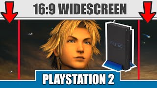 How to play PS2 games in 16:9 widescreen (no stretching) on PS2, PS3, PS4, PCSX2 (OPL)