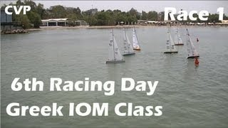 CVP - Race 1 of the 6th Rc Sailing Racing Day IOM Class Rc-Boats.gr