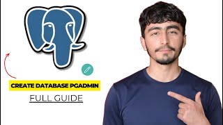 How to Create a Server and Database in pgAdmin 4 2026