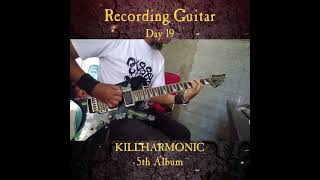 Recording Metal Guitar   Day 19   KILLHARMONIC 5th Album #guitarlessons #metalguitar 6 2