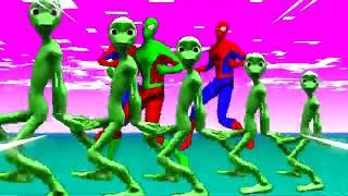YENI AKIM YESIL UZAYLI DANSI YENI SARKISIYLA DAME TU COSITA green alien dance #shorts