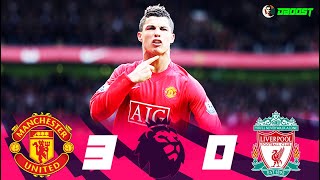 Manchester United 3-0 Liverpool - 2007/08 - Extended Highlights - FHD