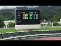 2019山口県中学通信陸上 3年男子100m予選7組