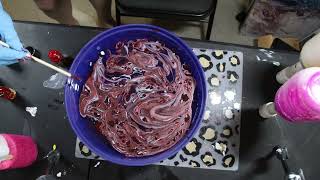 Hydro Dipping with Marabu Easy Marble Ink