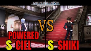 【メルブラ】S 完全武装シエル│POWERED CIEL vs S 志貴│SHIKI【MELTY BLOOD TYPE LUMINA】