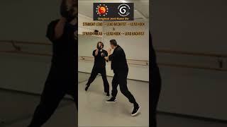 Fast Tripple Punch Combo - Bruce Lee's Jeet Kune Do #Shorts