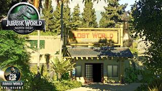 A LOST WORLD Restaurant with Parasaurolophus! | Jurassic World Evolution 3