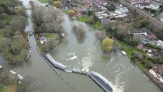 The River Thames at Pangbourne in Berkshire