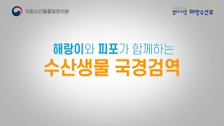 2020년 수산생물 국경검역 홍보 영상2