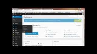 How to Create a Website Using Wordpress - Part 4 - Adding Widgets
