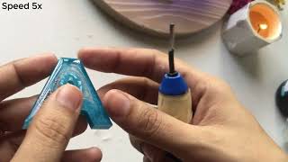 How to Make Keychain without keychain mould | Picture Preservation tutorial | IRISbyHZ