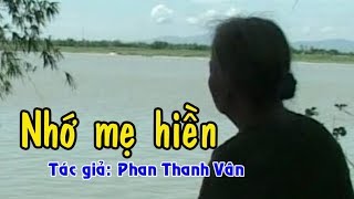 Karaoke vọng cổ NHỚ MẸ HIỀN - KÉP [Beat mới]