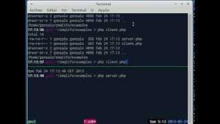 ZeroMQ example with PHP