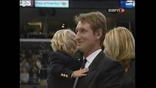 Wayne Gretzky #99 Retirement Ceremony October 9, 2002