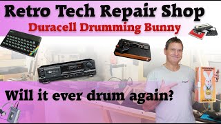 Duracell drumming bunny doesn't work. Investigation \u0026 repair, step by step in detail.