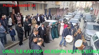 KARTOP Ailesi ile URAL  Ailesinin Mutlu Günü Sahra Sultan Davet salonunda Muhteşem Düğün