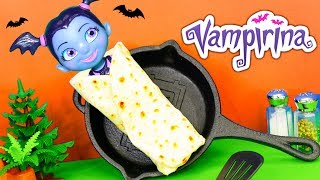What is inside Vampirina Spooky Burrito for PJ Masks Gekko and Paw Patrol