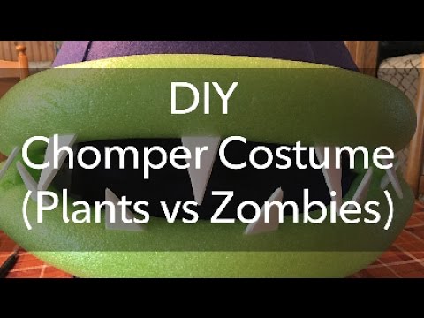 DIY Chomper Costume (Plants vs Zombies) DIY Chomper Costume (Plants vs Zombies)