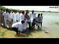 ysrcp mla ravindranth reddy visited kamalapuram released water to rayalaseema social tv telugu