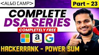 HackerRank - Power Sum | Recursion Series Part 23