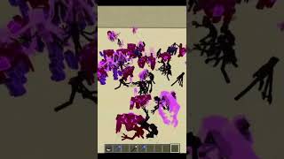 Mutant Enderman X50 VS Ender Golem X30  #minecraft  #shorts #shortvideo #shortminecraft