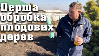 Перша обробка плодових дерев. Встигніть зробити цю обробку до розпускання бруньок