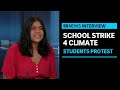 Thousands of school students go on strike to march for climate action | ABC News