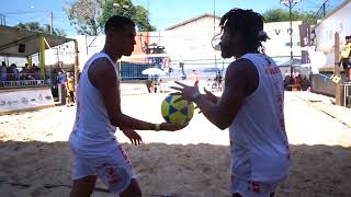 Futevôlei ao vivo Vinícius e Bruno Barros X Juninho Rio e Gustavo Manaus