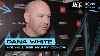 Dana White on Conor McGregor, Dustin Poirier and the release of Ottman Azaitar from UFC