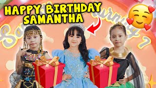 SURPRISE DATANG KE ACARA ULANG TAHUN SAMANTHA!! WOW ACARANYA SERU BANGET!!