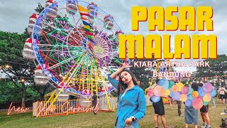 Pasar Malam di New Year Carnival Kiara Artha Park Bandung #bandung #pasarmalam #kiaraarthapark