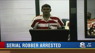 Serial robber arrested