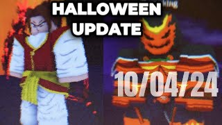 THE NEW DBOG UPDATE IS HERE! PATCH NOTES FOR THE HALLOWEEN UPDATE