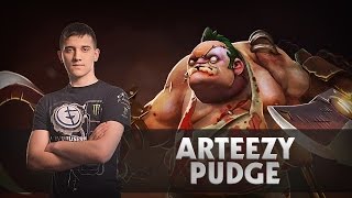 Arteezy Pudge - Gameplay Dota 2